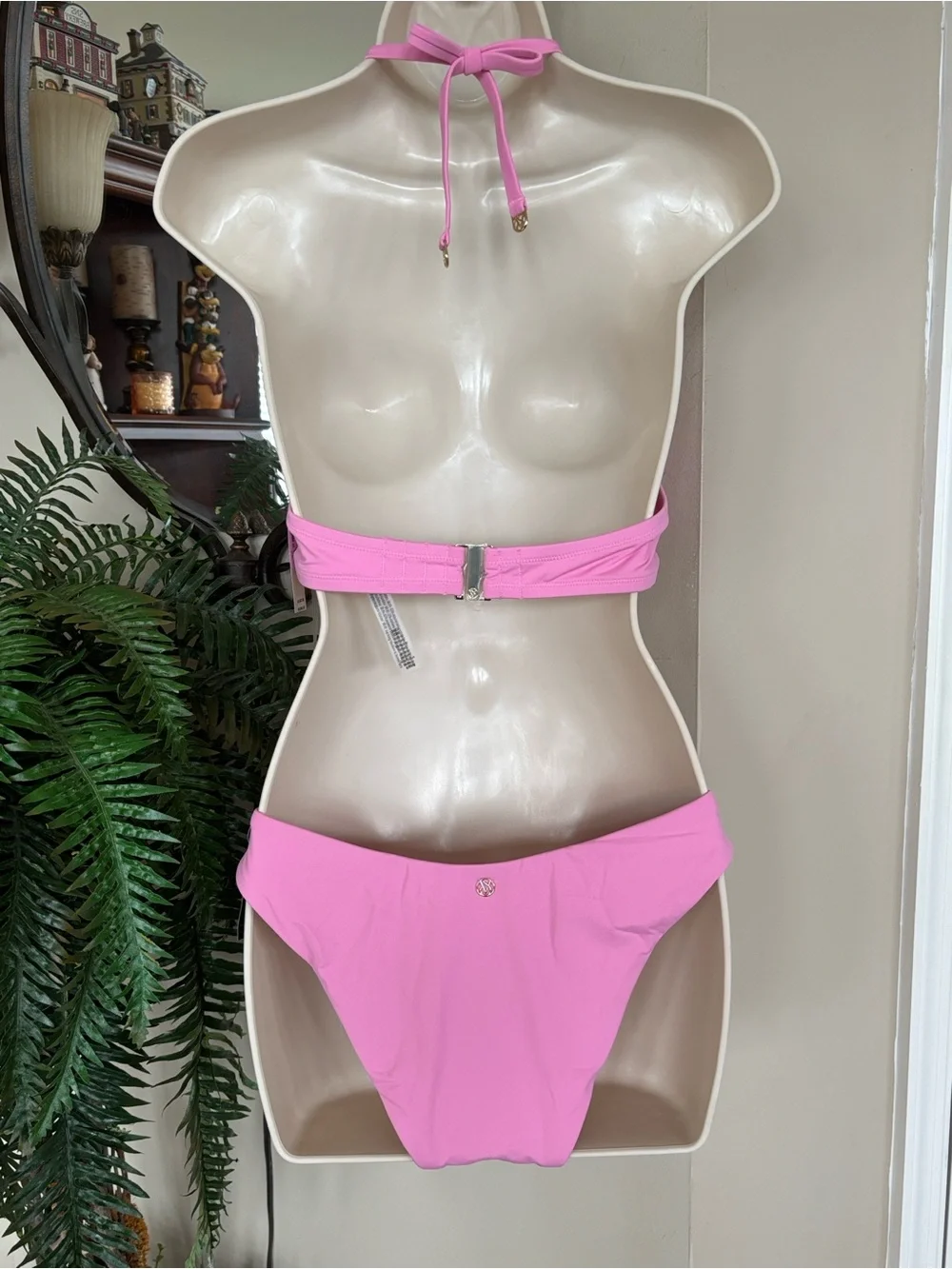 Brand New Victoria's Secret Swim Bombshell Bra Push Up Bikini Brazilian Pink